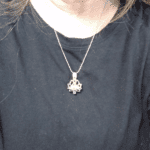 Lotus Flower Cremation Necklace photo review