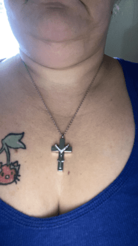 Cross Urn Necklace photo review